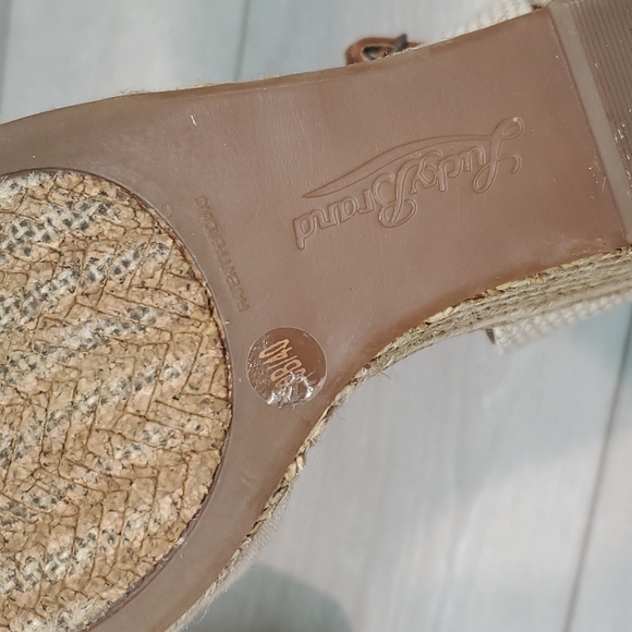 Lucky Brand Womens Kavala Espadrille Wedge Ankle Strap Sandals shoes sz 10B - Picture 12 of 13